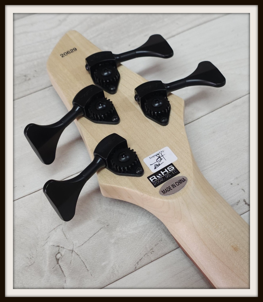 Dingwall JT3 John Taylor 4-String, Stealth Black, Signature